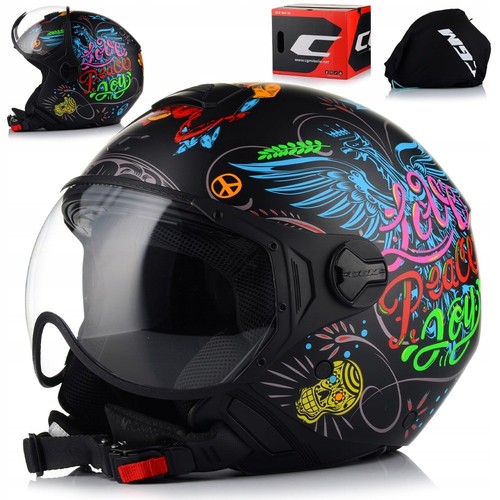 Motorradhelm jethelm cgm - |,