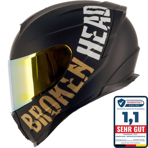 Broken head beproud sport - sport, gold